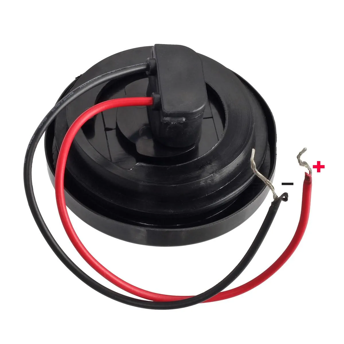 Partsam 4) 2 inch Round LED Red/Amber Clearance/Side Marker Light grommets mount w/ Reflex, 2 Inch Round LED Trailer Clearance and Side Marker Lights Kit with Light Grommet and Wire Pigtail Truck RV