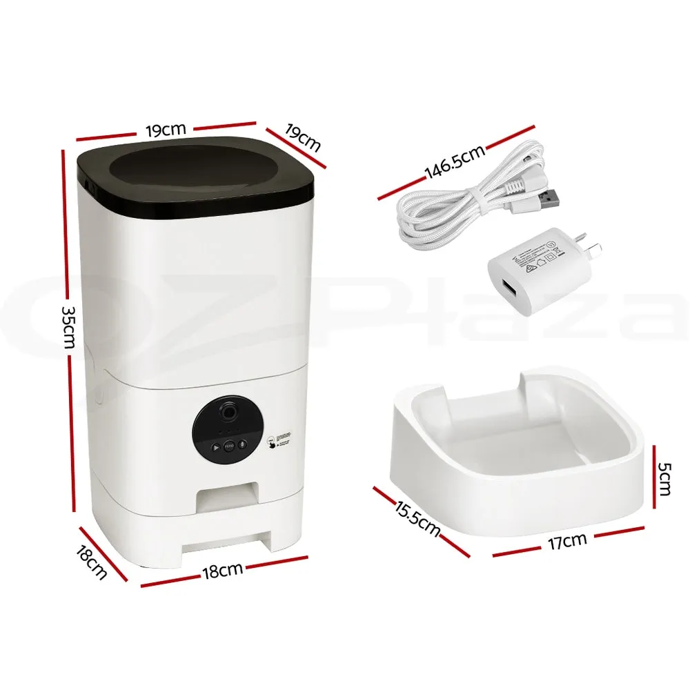 Pet Automatic Pet Feeder Dog Cat Feeder Camera Wifi Smart Auto Food Dispenser