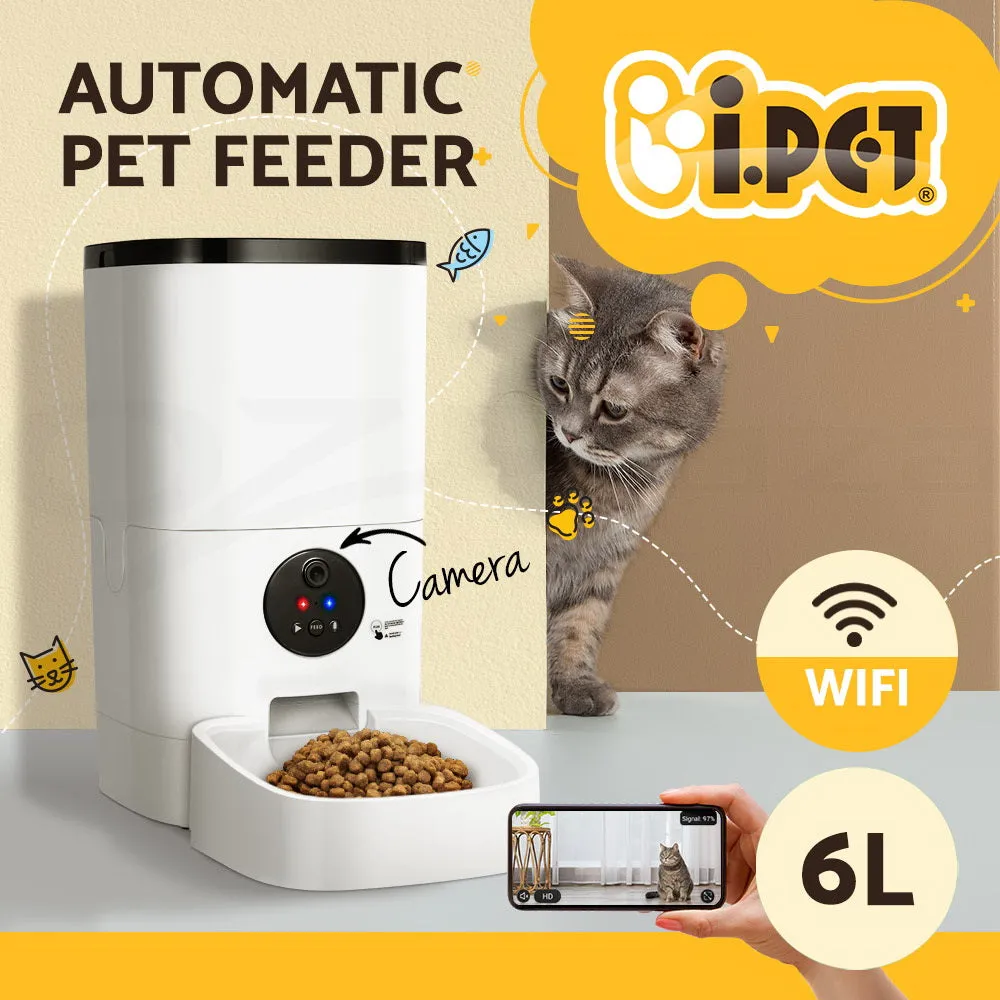 Pet Automatic Pet Feeder Dog Cat Feeder Camera Wifi Smart Auto Food Dispenser