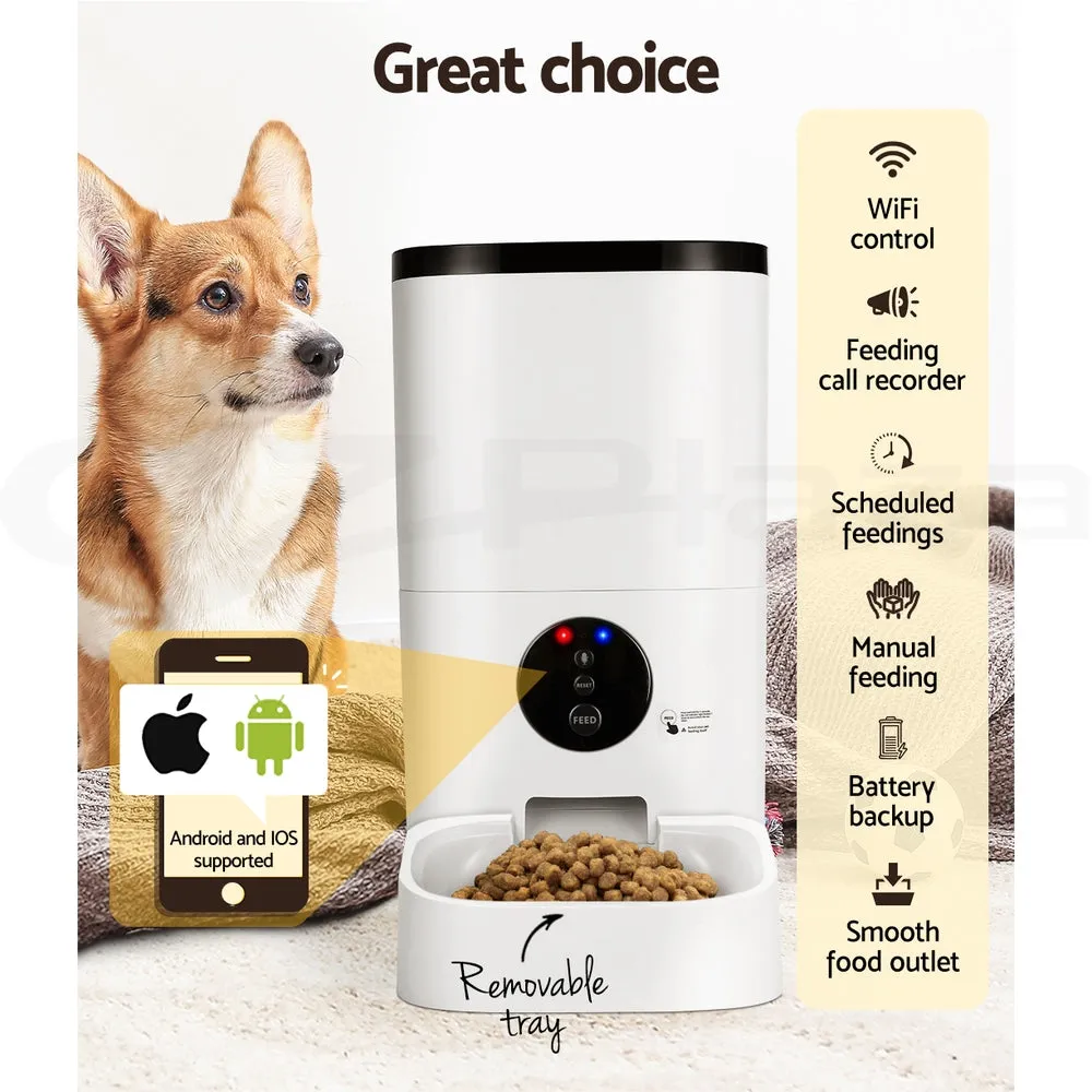Pet Automatic Pet Feeder Dog Cat Feeder Camera Wifi Smart Auto Food Dispenser