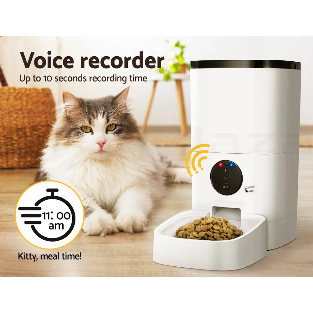 Pet Automatic Pet Feeder Dog Cat Feeder Camera Wifi Smart Auto Food Dispenser
