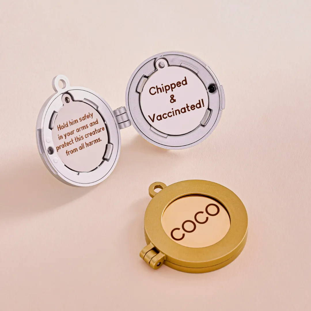 Pet ID Tag Locket