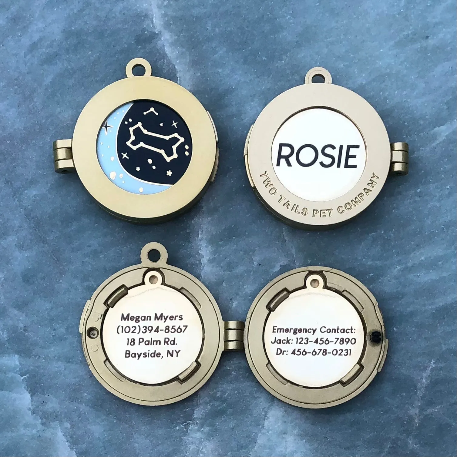 Pet ID Tag Locket