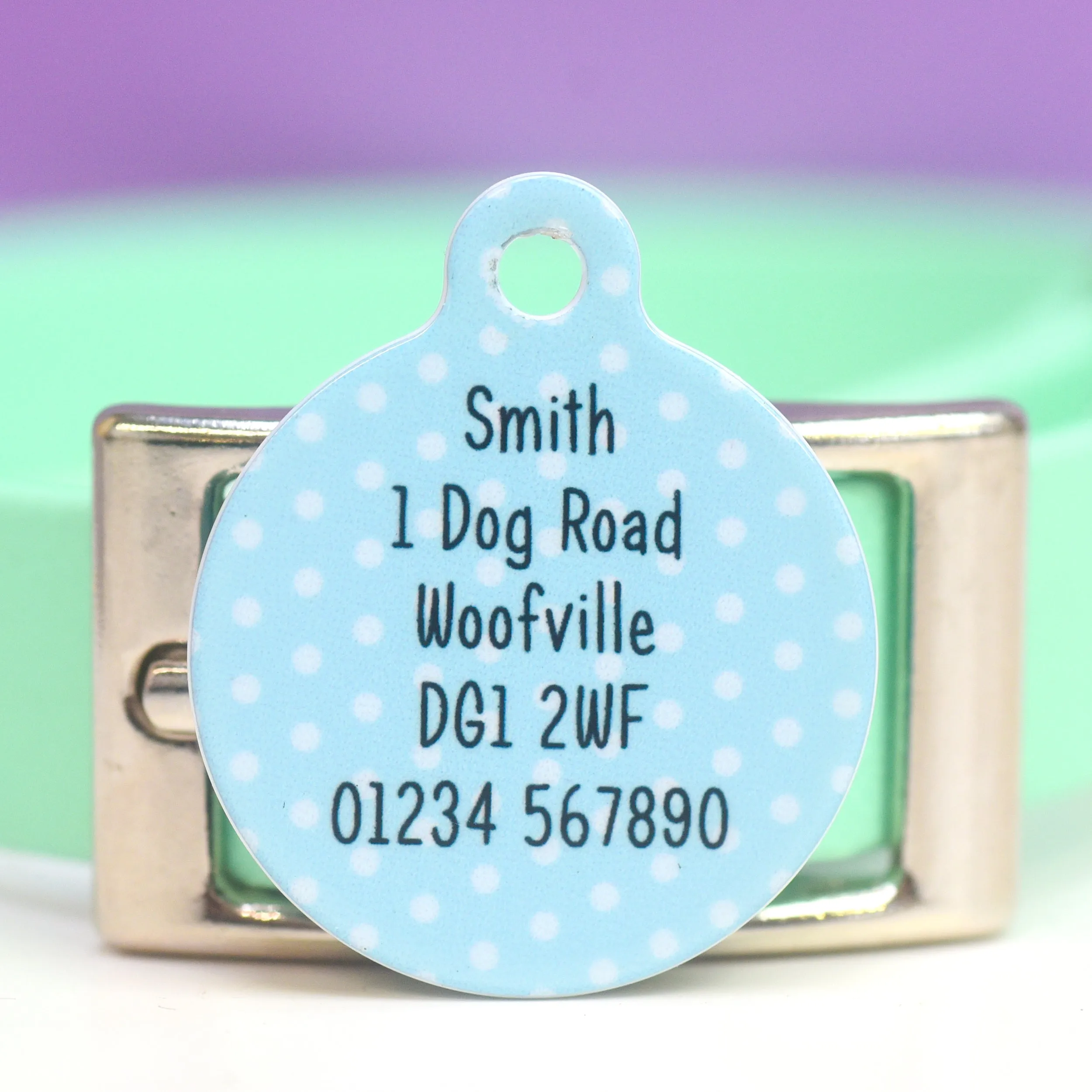 Pet tag - Designed by your child