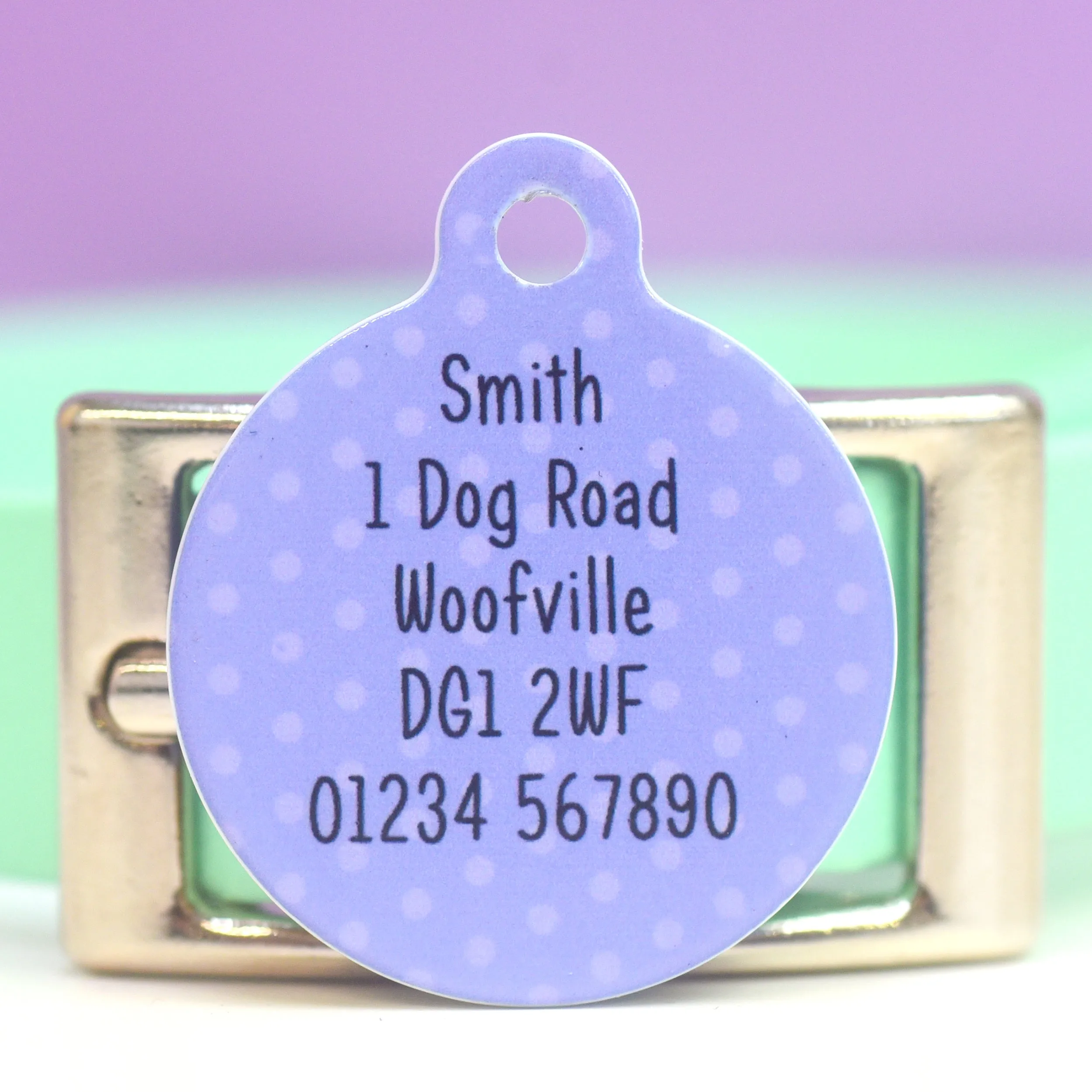 Prague Ratter Dog Tag Personalised