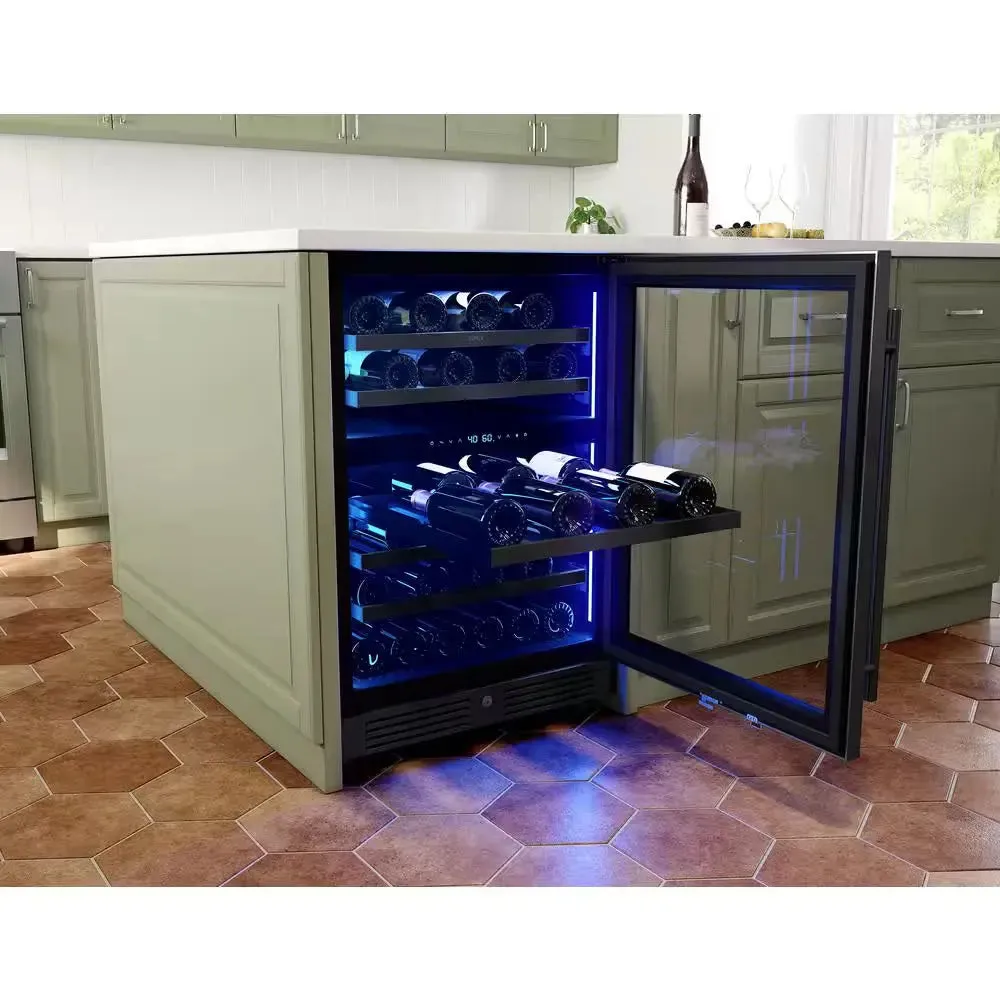 Presrv 24 In. 45-Bottle Dual Zone Wine Cooler