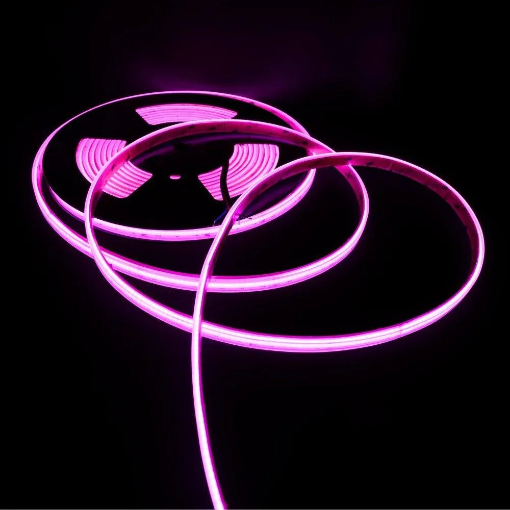 RGB COB LED Strip 24V IP67 Waterproof 840 LEDs/m 5cm Cut