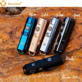 RovyVon Aurora A2x Stainless Steel EDC Keychain Flashlight