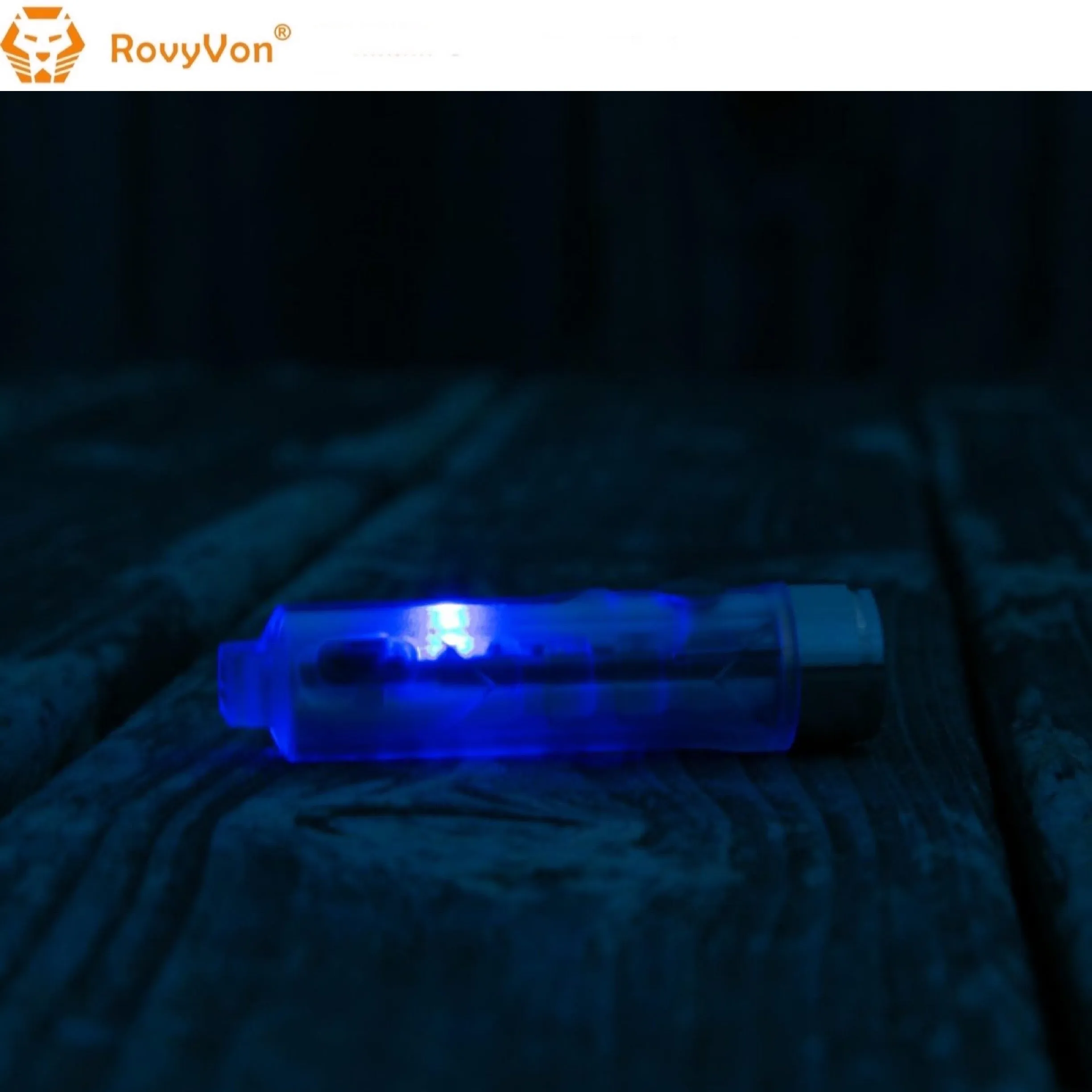 RovyVon Aurora A8x CREE XP-G3  UV/Red/White EDC Keychain Flashlight