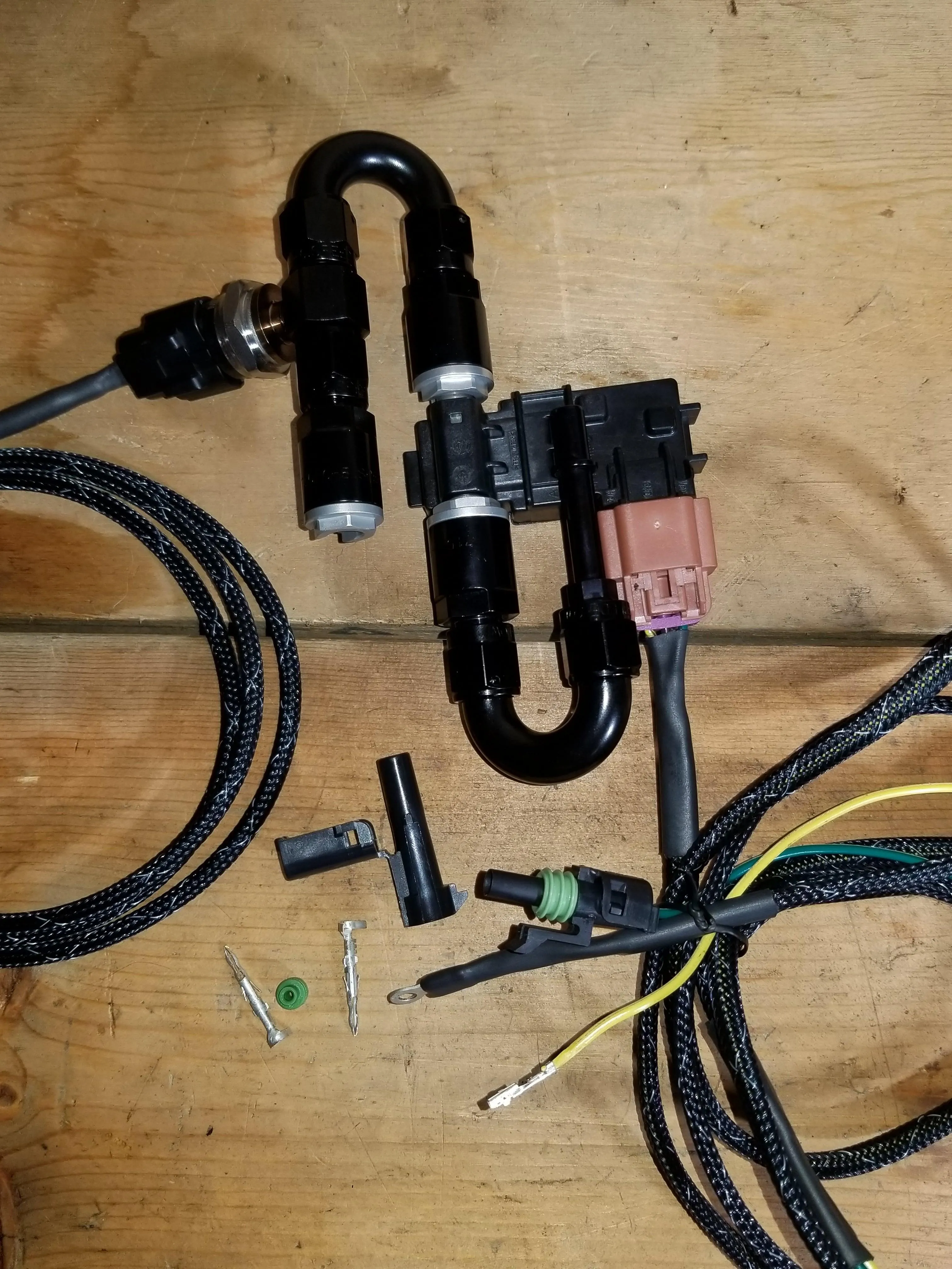 Rx8 Plug/Pin N Play Flex-Fuel / Fuel Pressure Sensor Kit