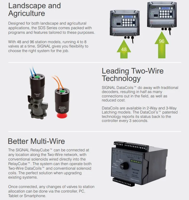 SD System Signal SDS-50 Two Wire Irrigation Controller