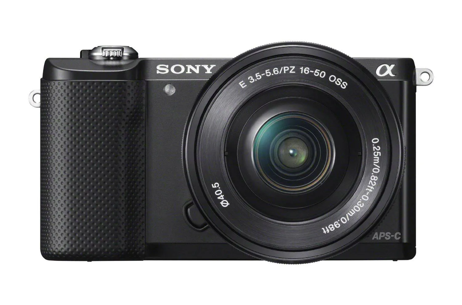 Sony Alpha a5000 Mirrorless Digital Camera with 16-50mm Lens (Black)