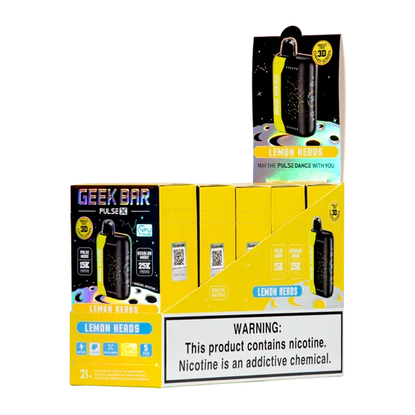 Sour Lemon Geek Bar Pulse X 25k