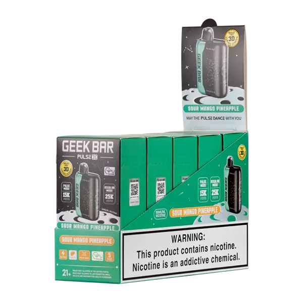 Sour Mango Pineapple Geek Bar Pulse X 25k