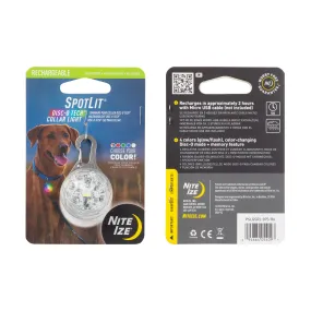 Spotlit Rechargeable Collar Light - Disc-O Tech