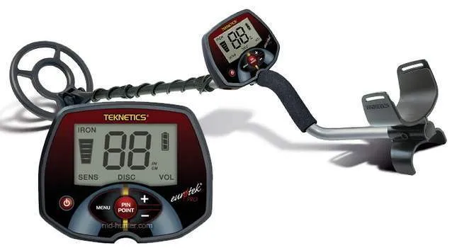 Teknetics Eurotek Pro Metal Detector Bundle