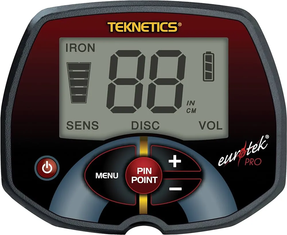 Teknetics Eurotek Pro Metal Detector Bundle