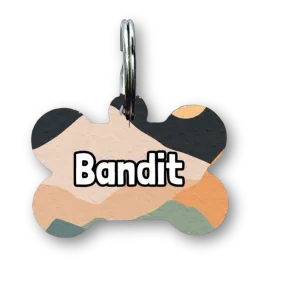 Under The Night Bone Dog Tag