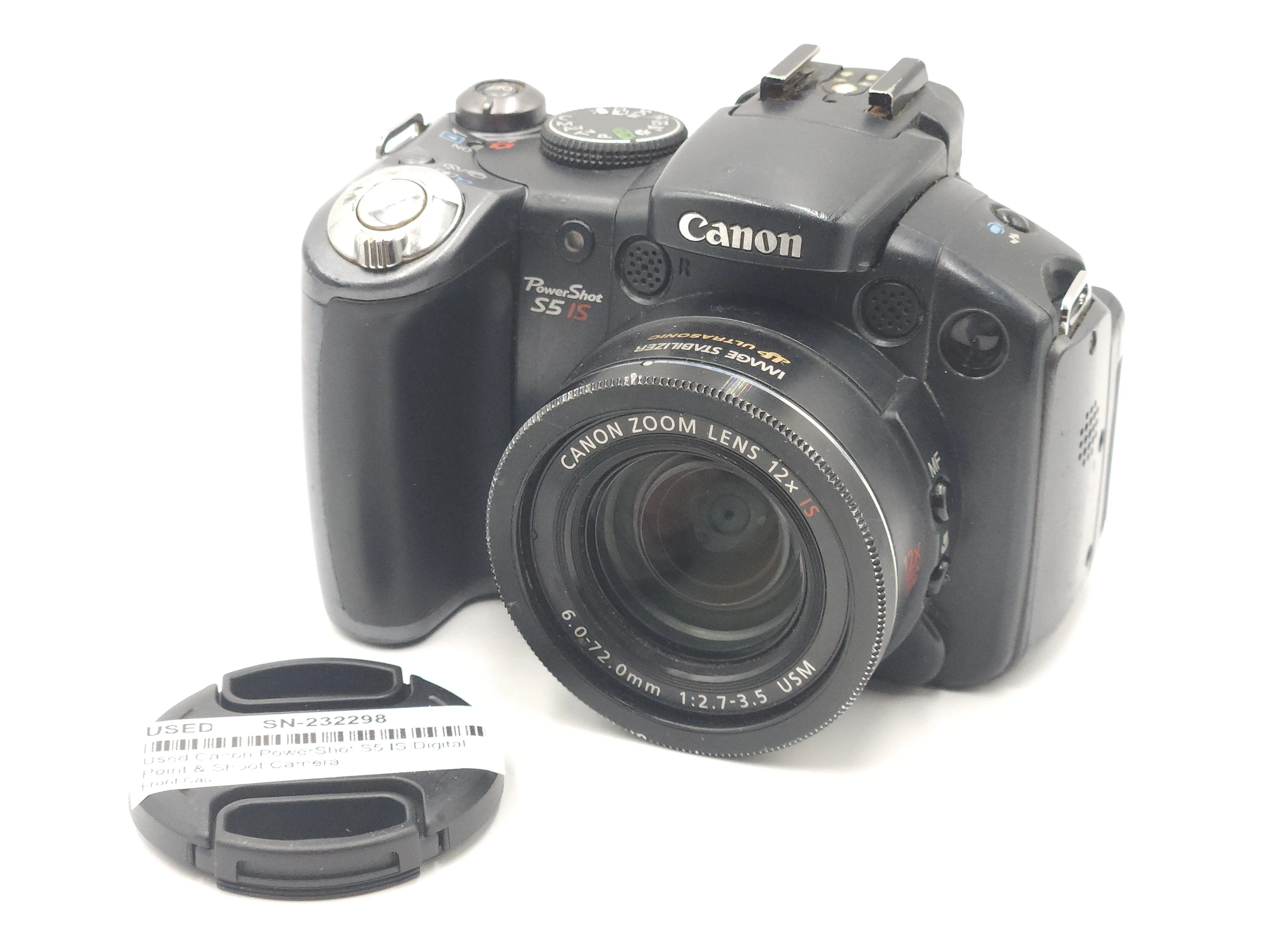 Used Canon PowerShot S5 IS Digital Point & Shoot Camera
