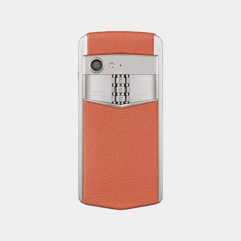 VERTU ASTER P BAROQUE Calf Dawning Orange Mobile Phone