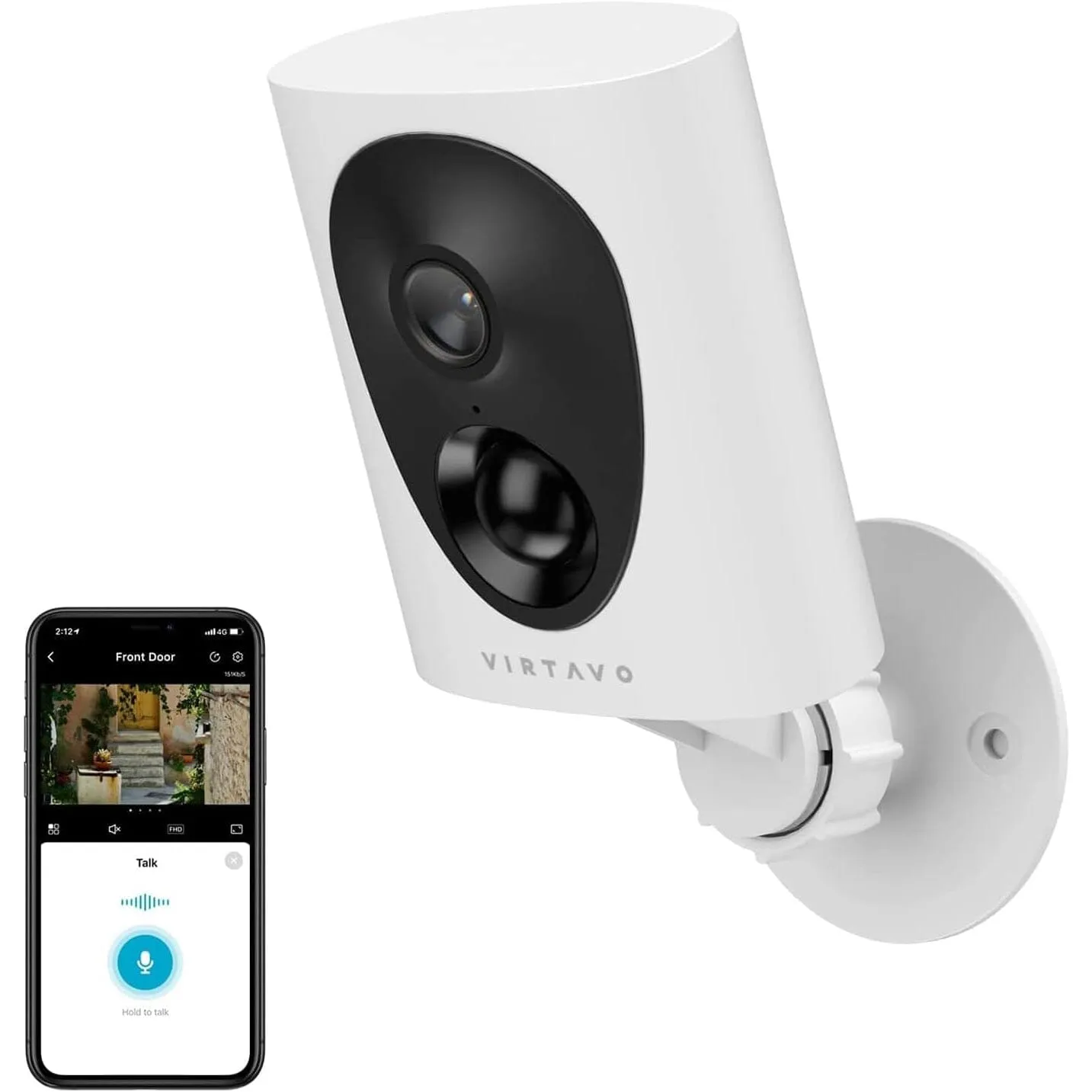 VIRTAVO Security Cameras Wireless  (Refurbished)