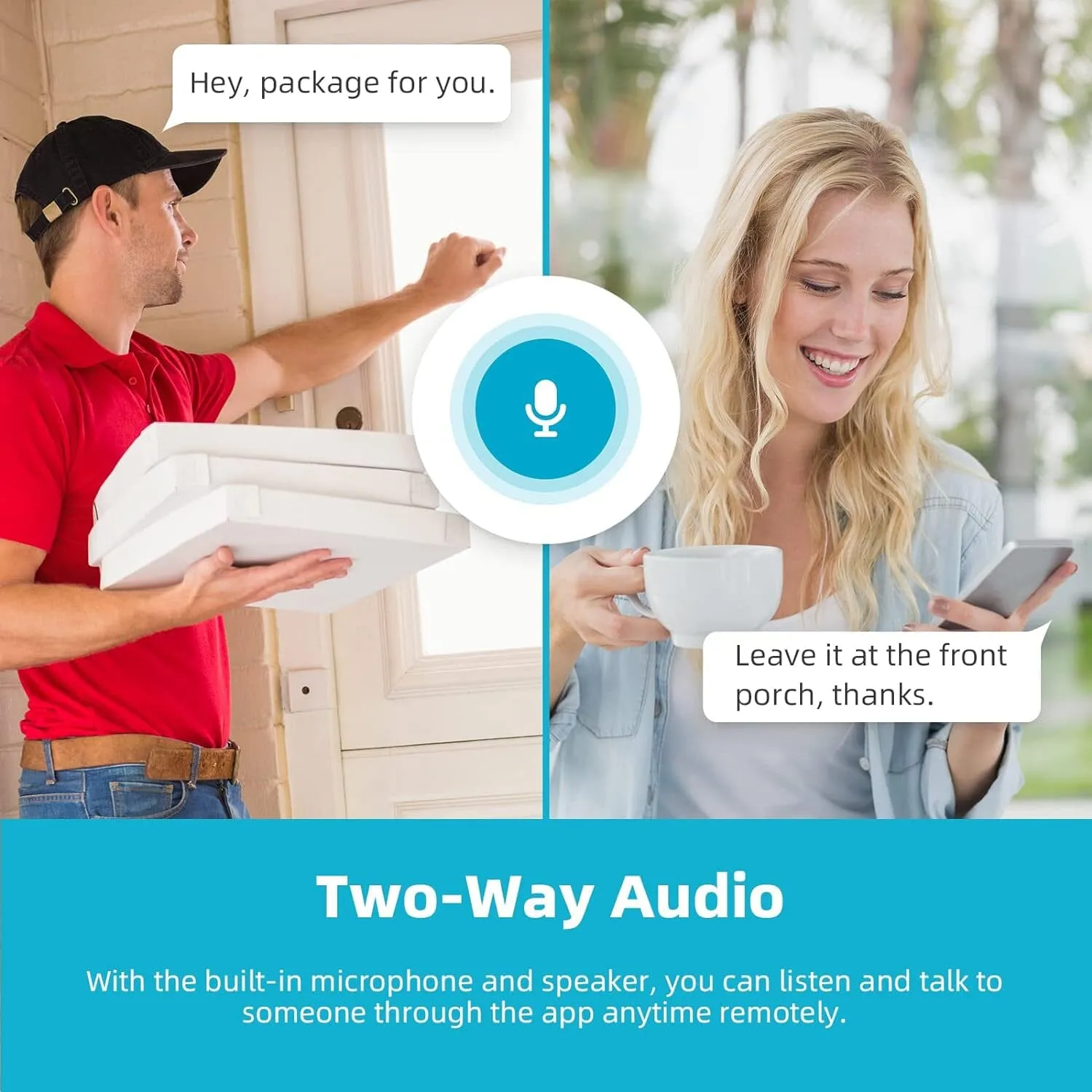 VIRTAVO Security Cameras Wireless  (Refurbished)