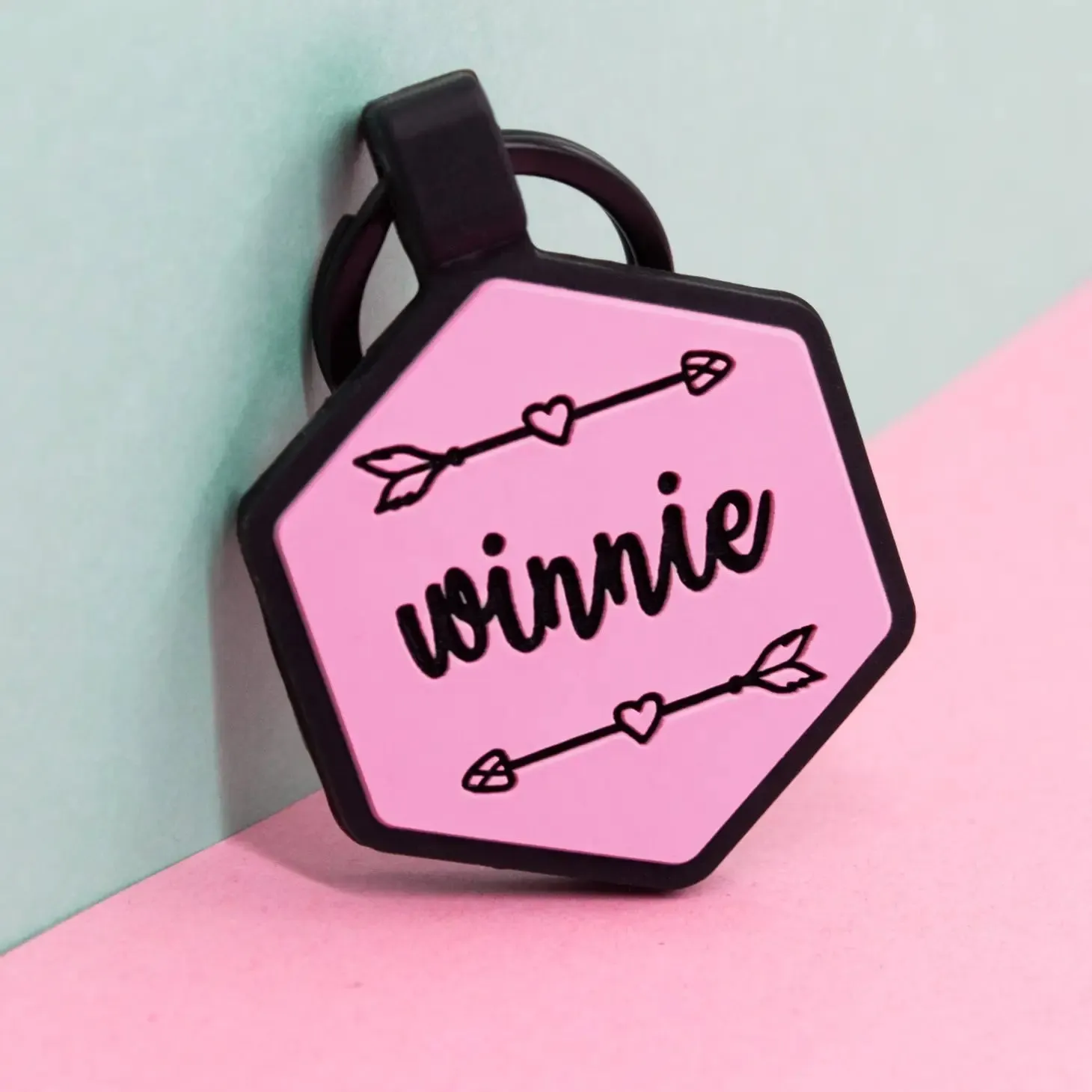 Wild One Silicone Pet ID Tag